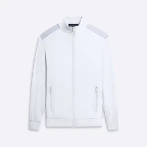 Full Zip Mock Neck Sweatshirt