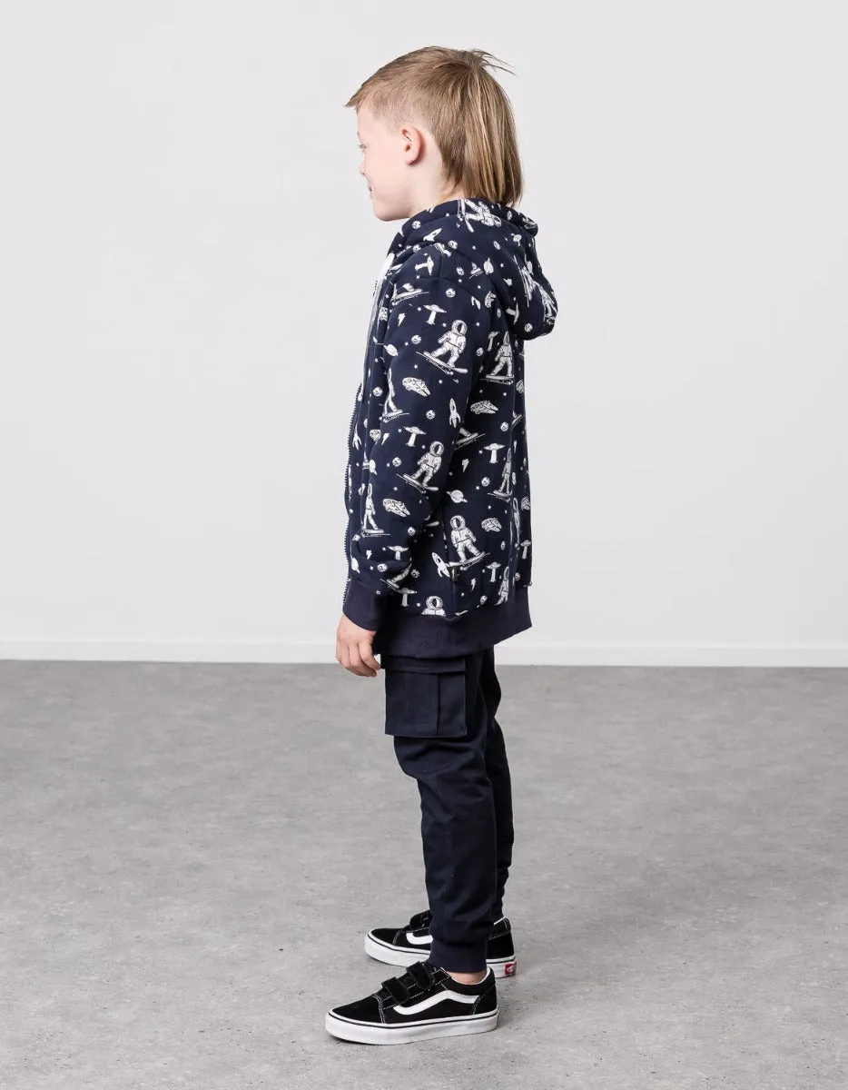 Galaxy Zip Hooded Jacket