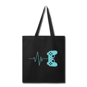 Gamer's Heartbeat Tote Bag