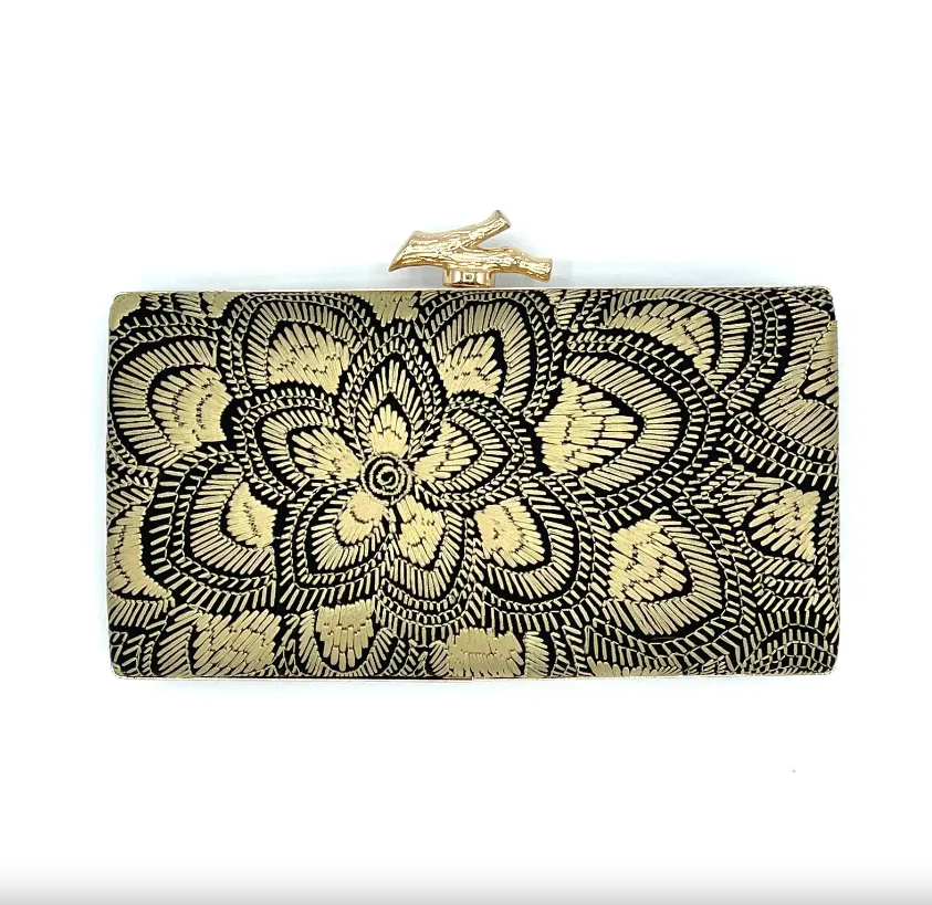 Garland Bags Goldie Box Clutch