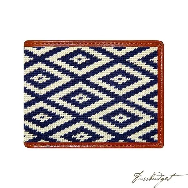 Gaucho Mini Needlepoint Bi-Fold Wallet