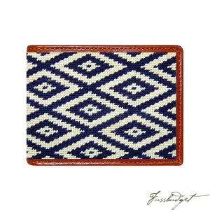 Gaucho Mini Needlepoint Bi-Fold Wallet