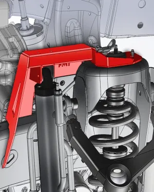 Gen 3 Raptor Fabricated Front By-Pass Shock Mount Kit