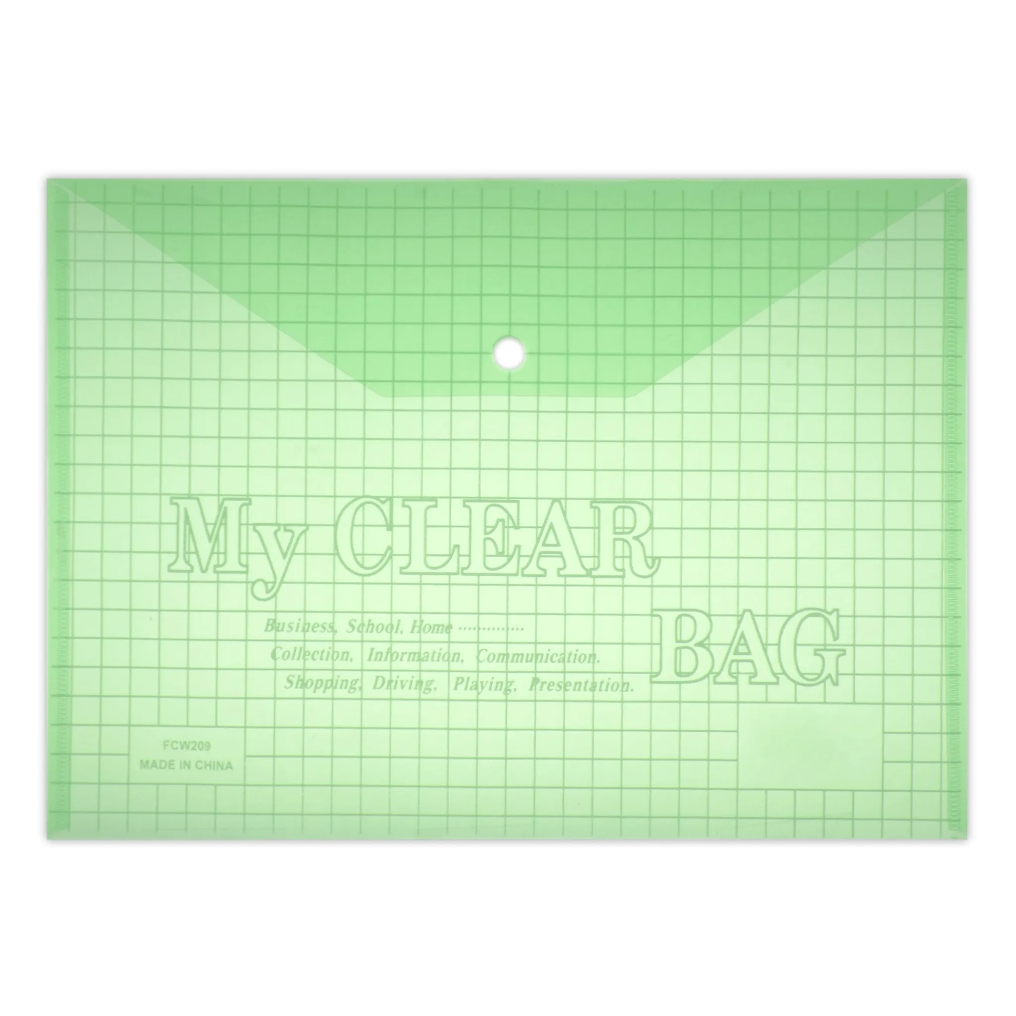 Generic Medium Duty Plastic Clear Bag A3