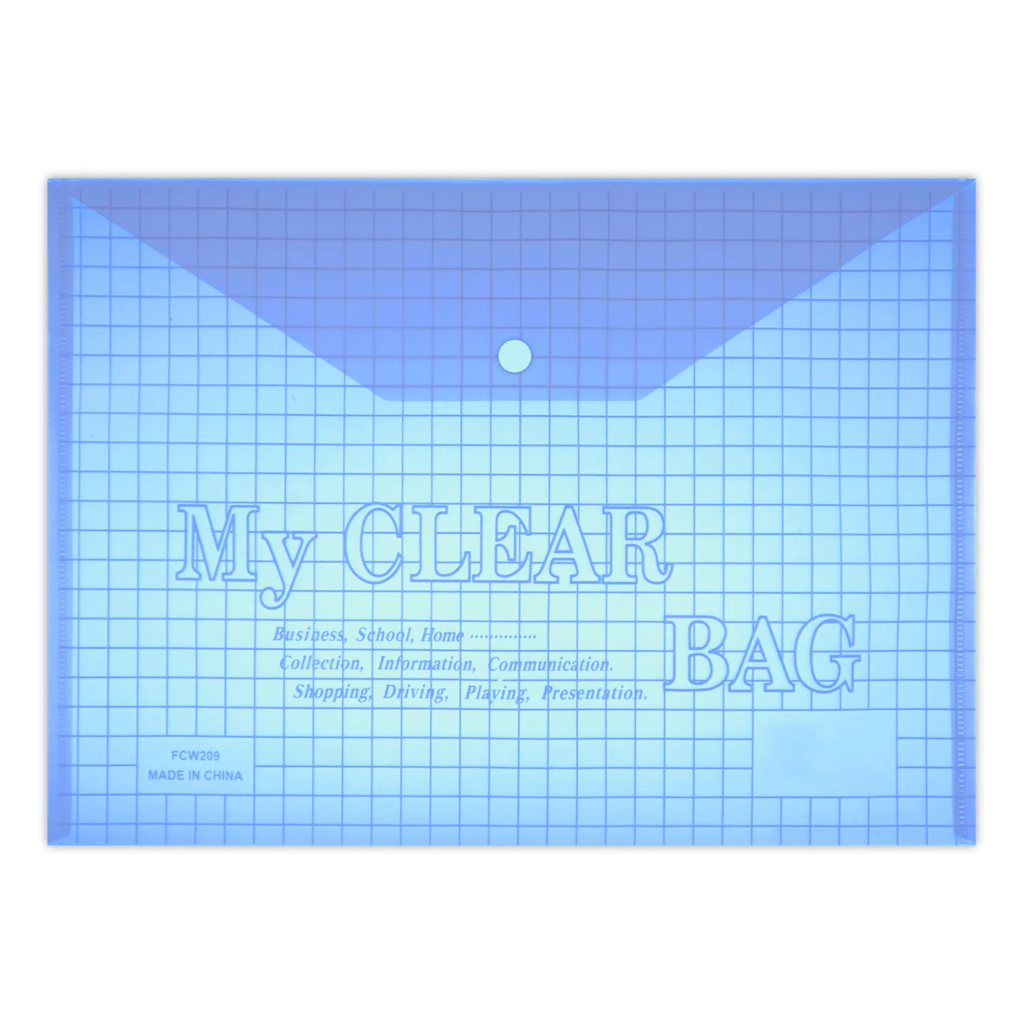 Generic Medium Duty Plastic Clear Bag A3