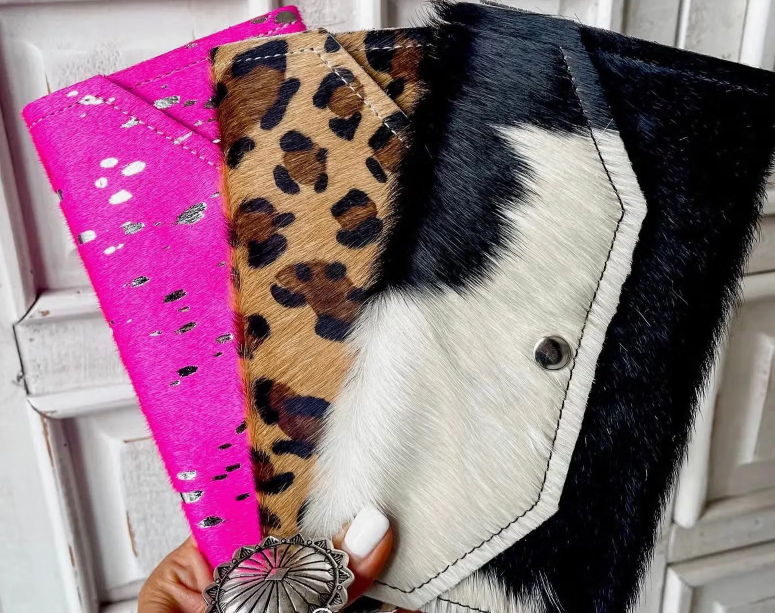 Giddy On Up Hide Leather Wallet