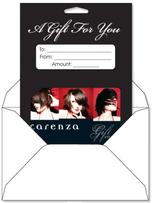 Gift Card Backer Envelopes