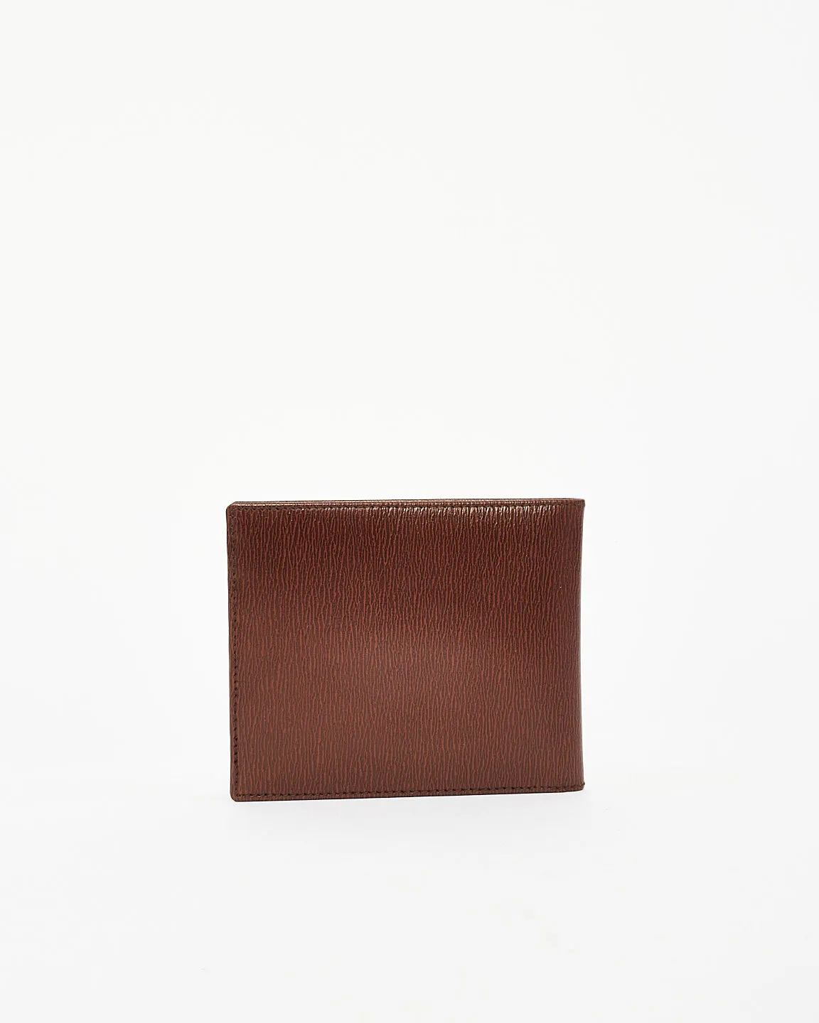 Givenchy Vintage Gentlemen Brown Leather Bifold Wallet