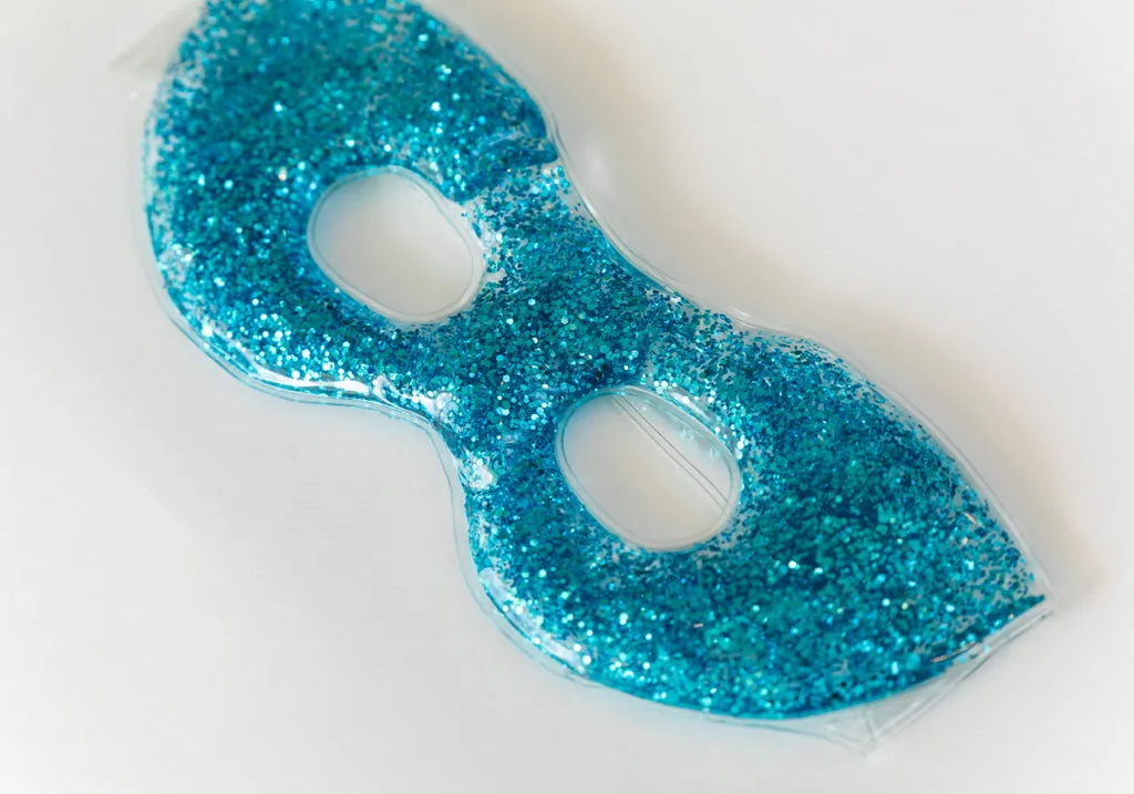 Glitter Gel Cooling Eye Mask