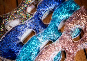 Glitter Gel Cooling Eye Mask