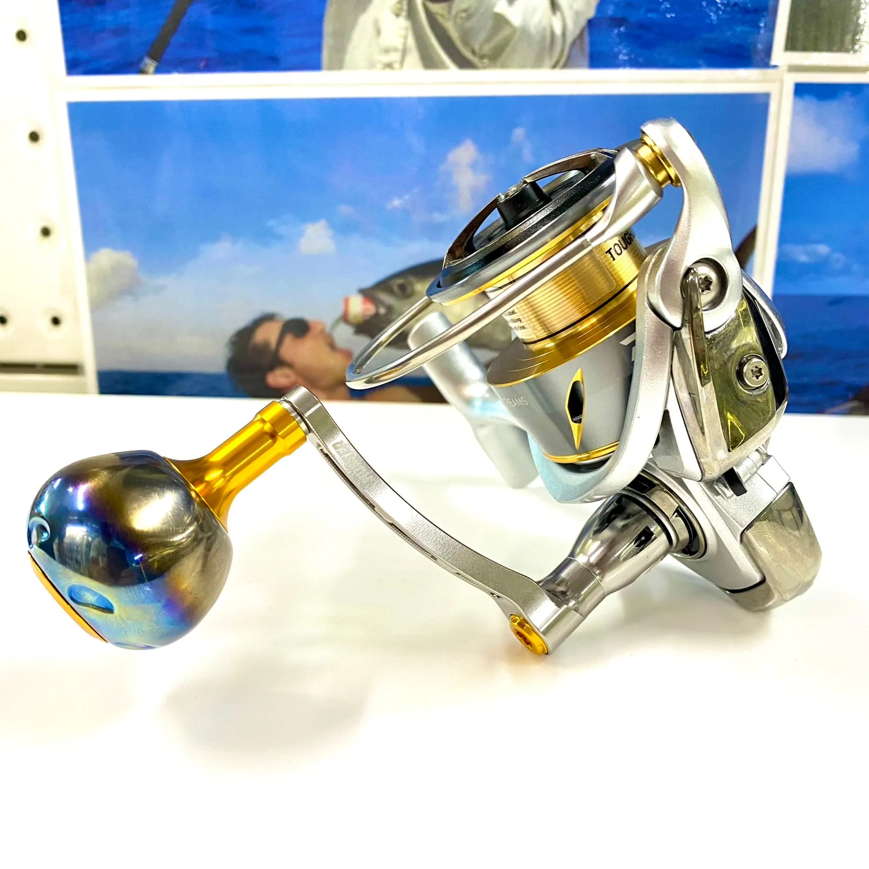 Gomexus Hunter Jigging Handle for Daiwa Spin Reels