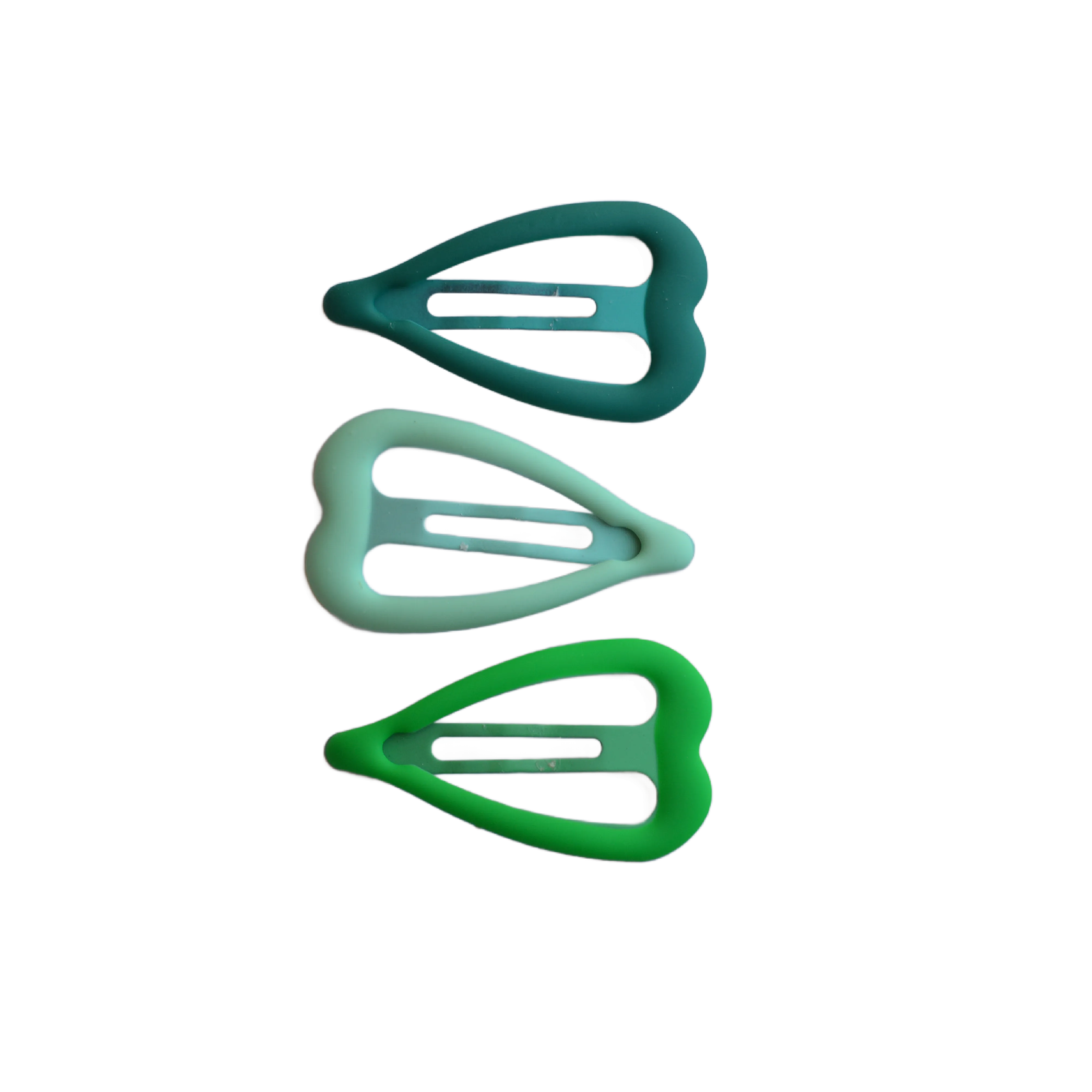 Green Snap Clips (Set of 3)