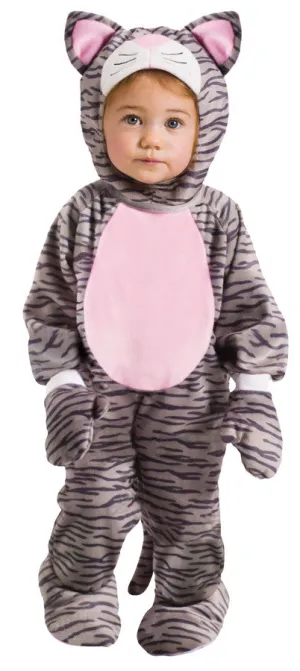 Grey Stripe Kitten Inf 6M-12M  Costume