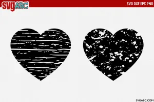 Grunge Hearts Set