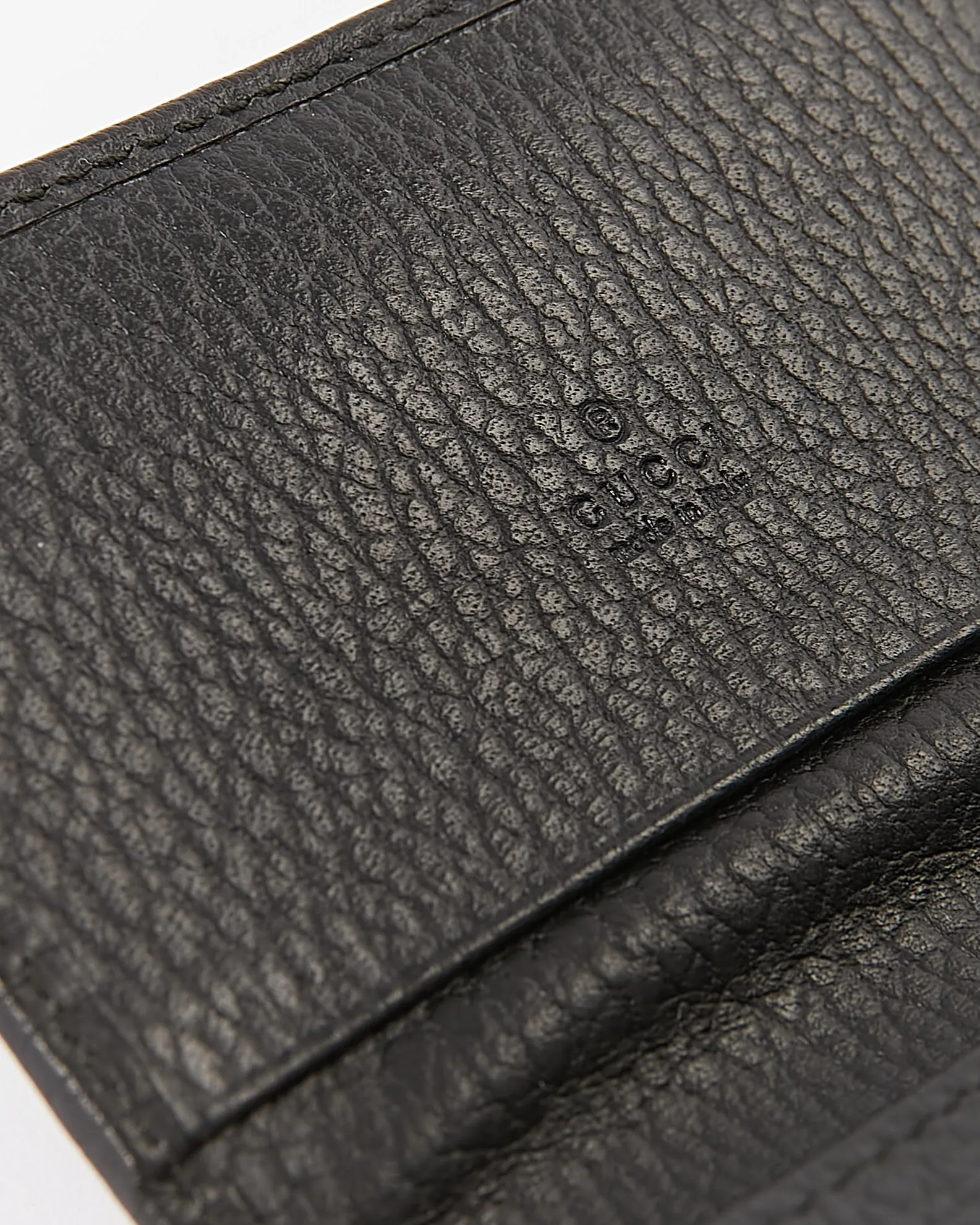 Gucci Black GG Marmont Fold Card Holder