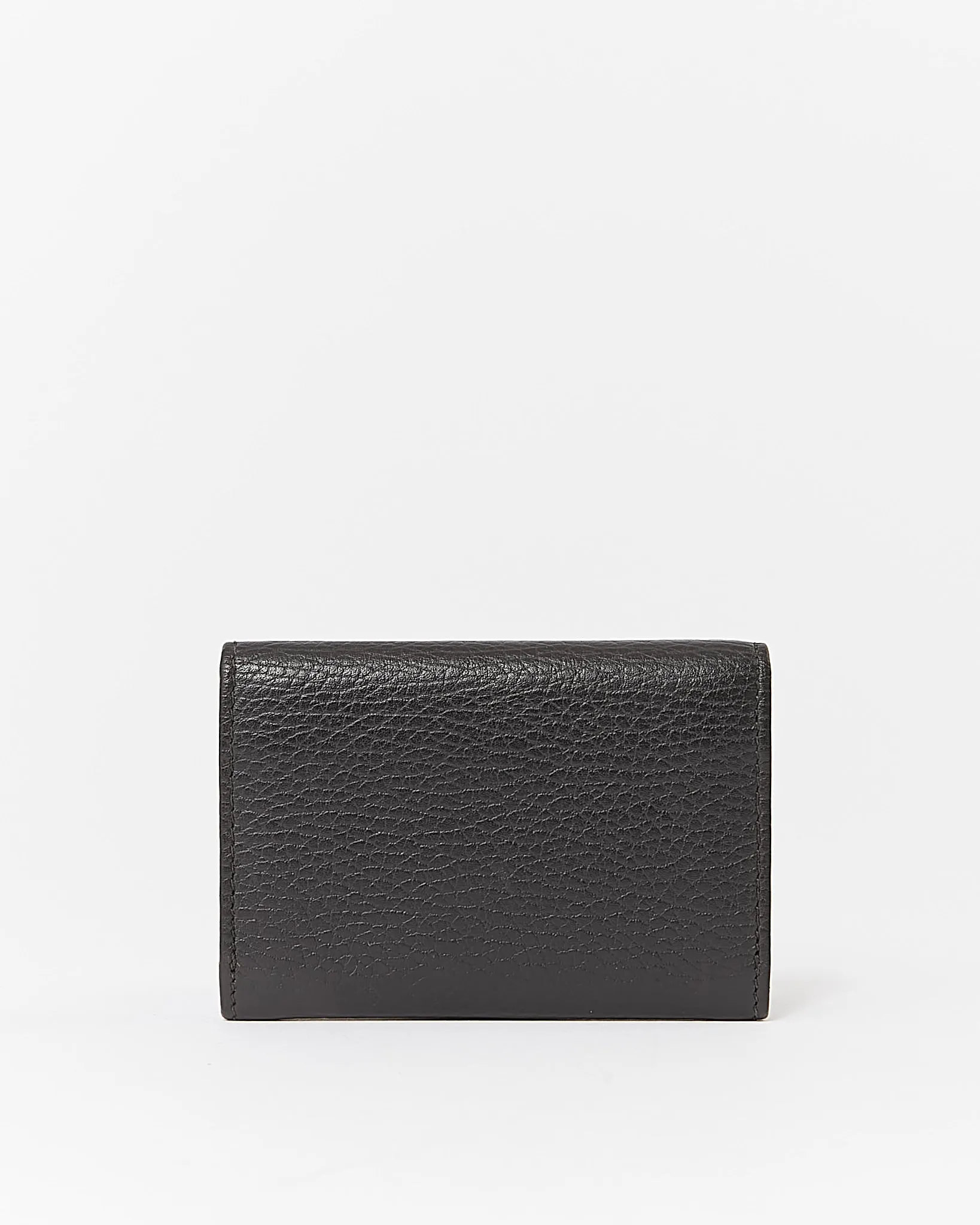 Gucci Black GG Marmont Fold Card Holder