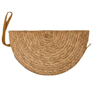 HALFMOON CLUTCH - Mocha by POPPY   SAGE