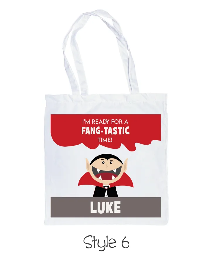 Halloween Trick or Treat Tote Bags
