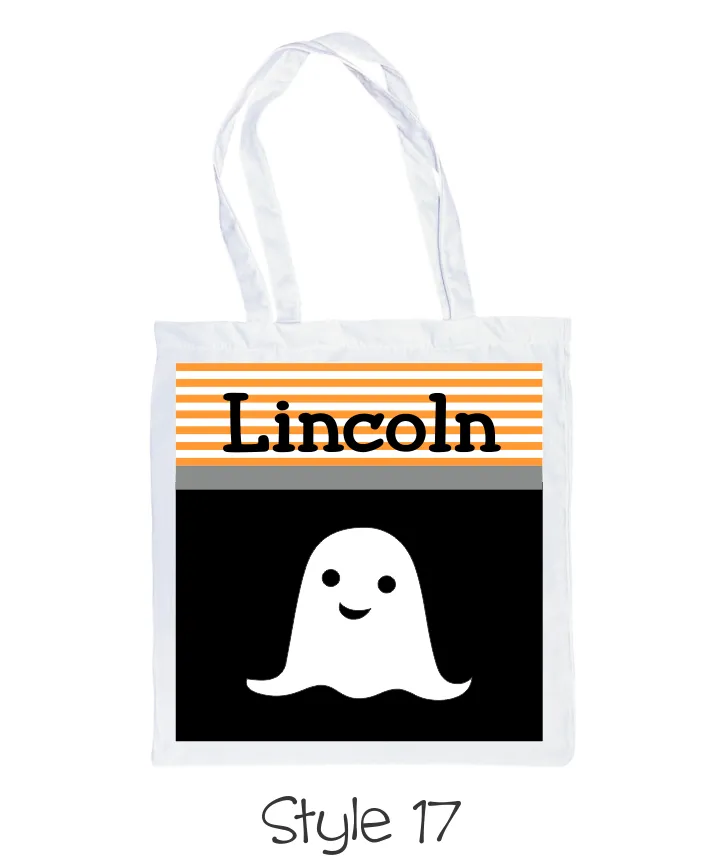 Halloween Trick or Treat Tote Bags
