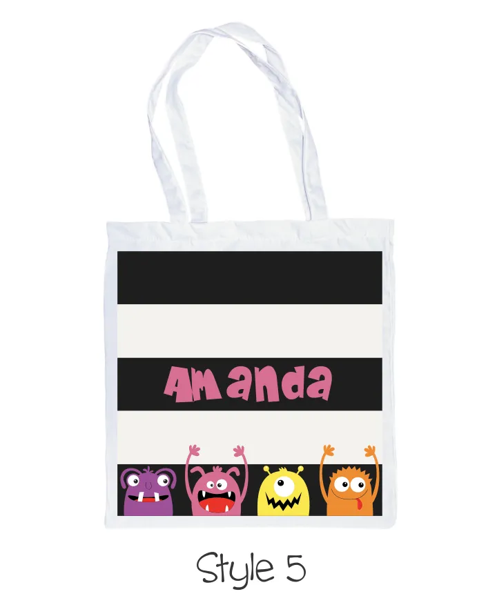 Halloween Trick or Treat Tote Bags