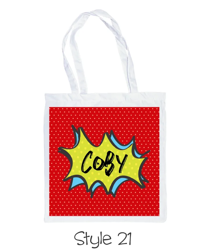 Halloween Trick or Treat Tote Bags