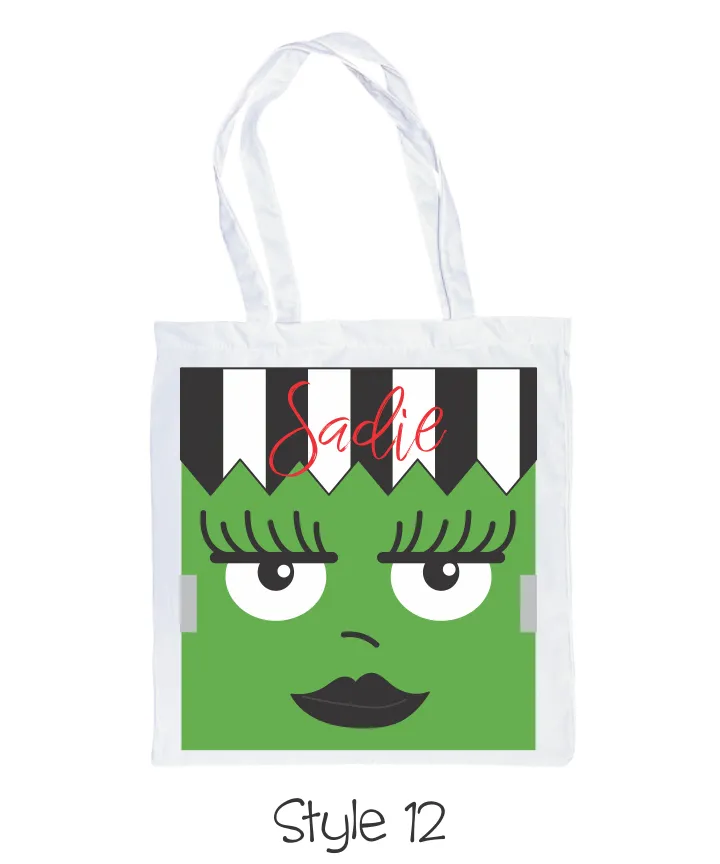Halloween Trick or Treat Tote Bags