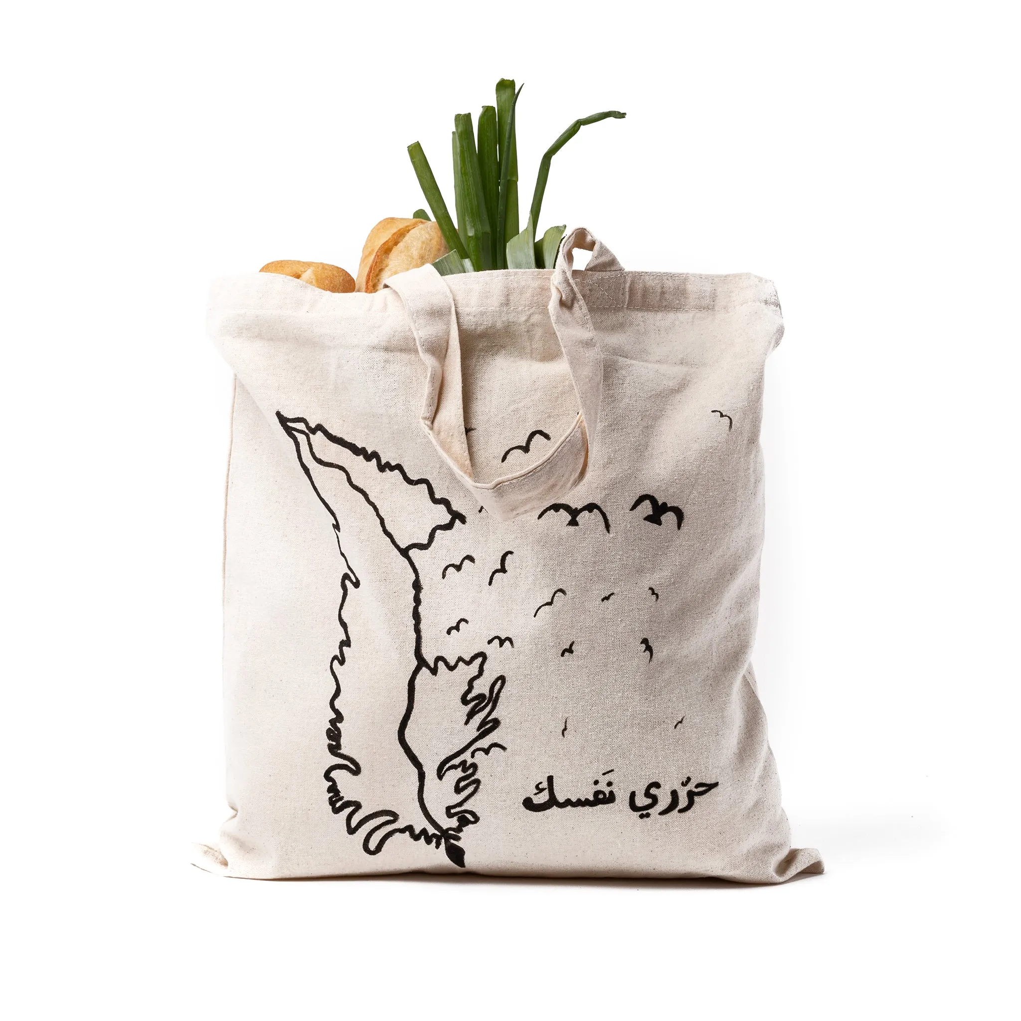 Hand-Painted Tote Bags