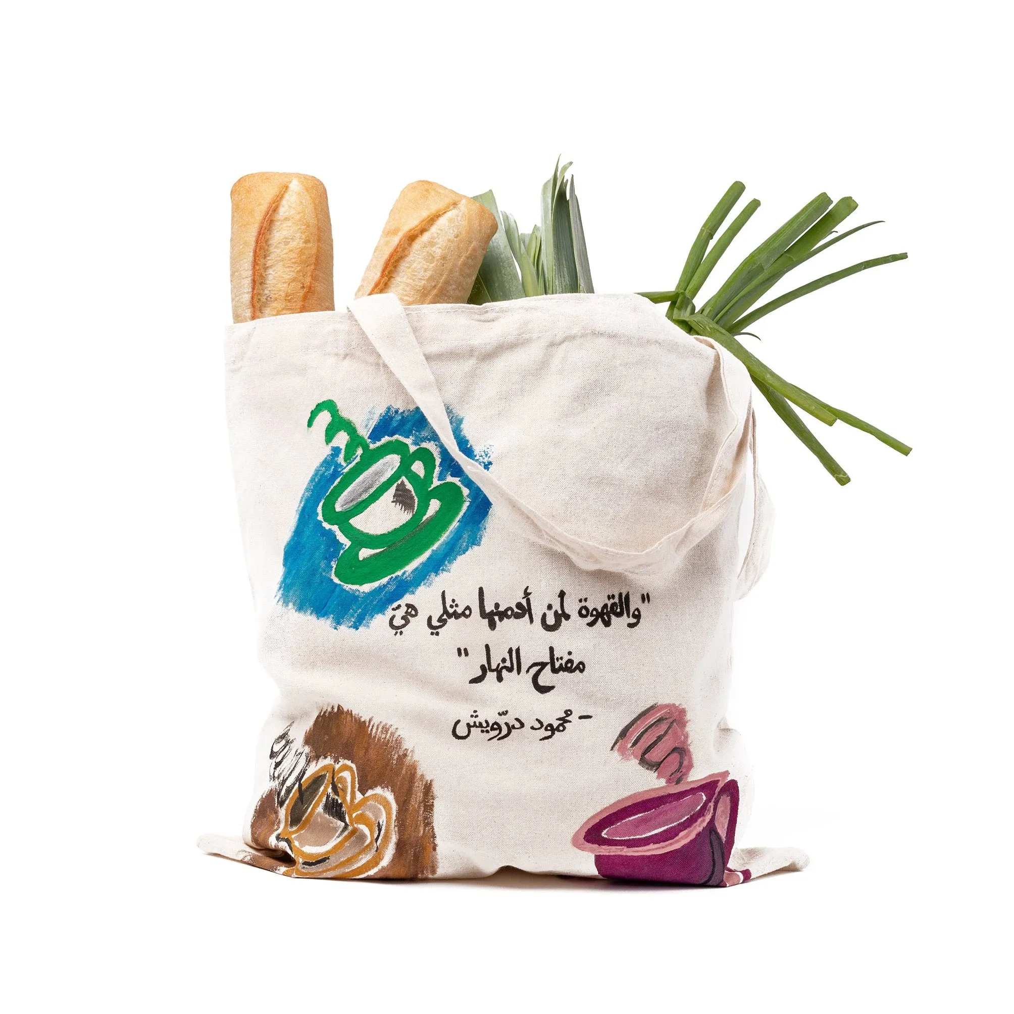Hand-Painted Tote Bags