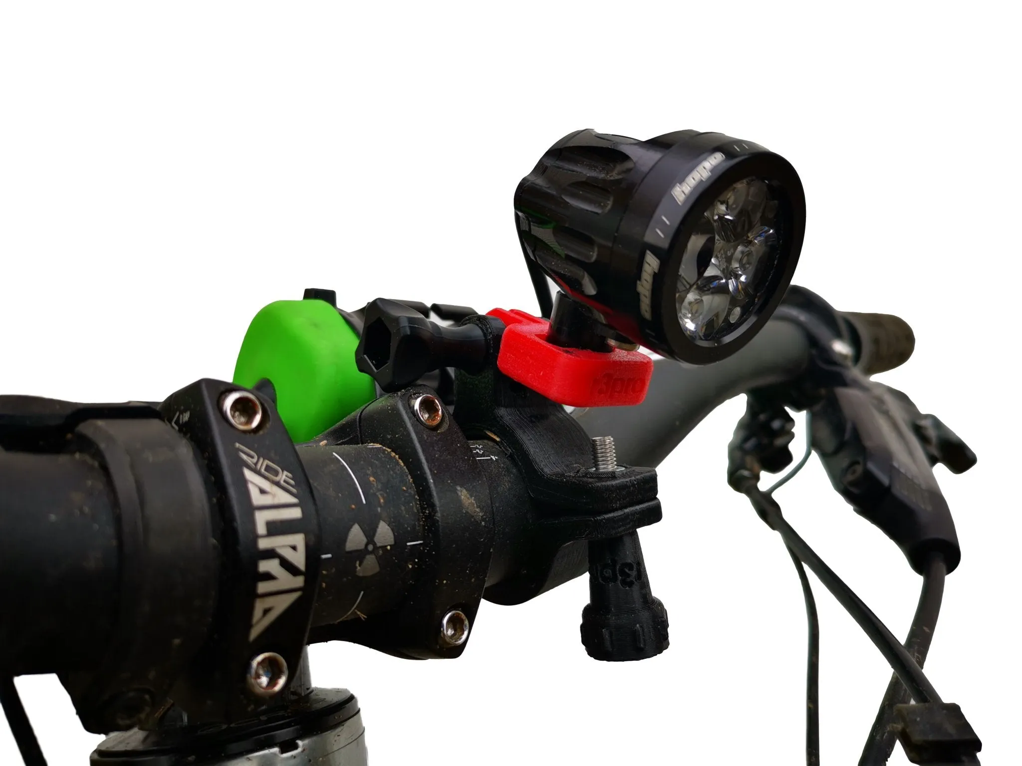 Handlebar Light and Battery Mount