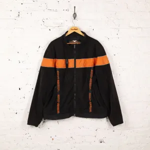 Harley Davidson Fleece Jacket - Black - XXL