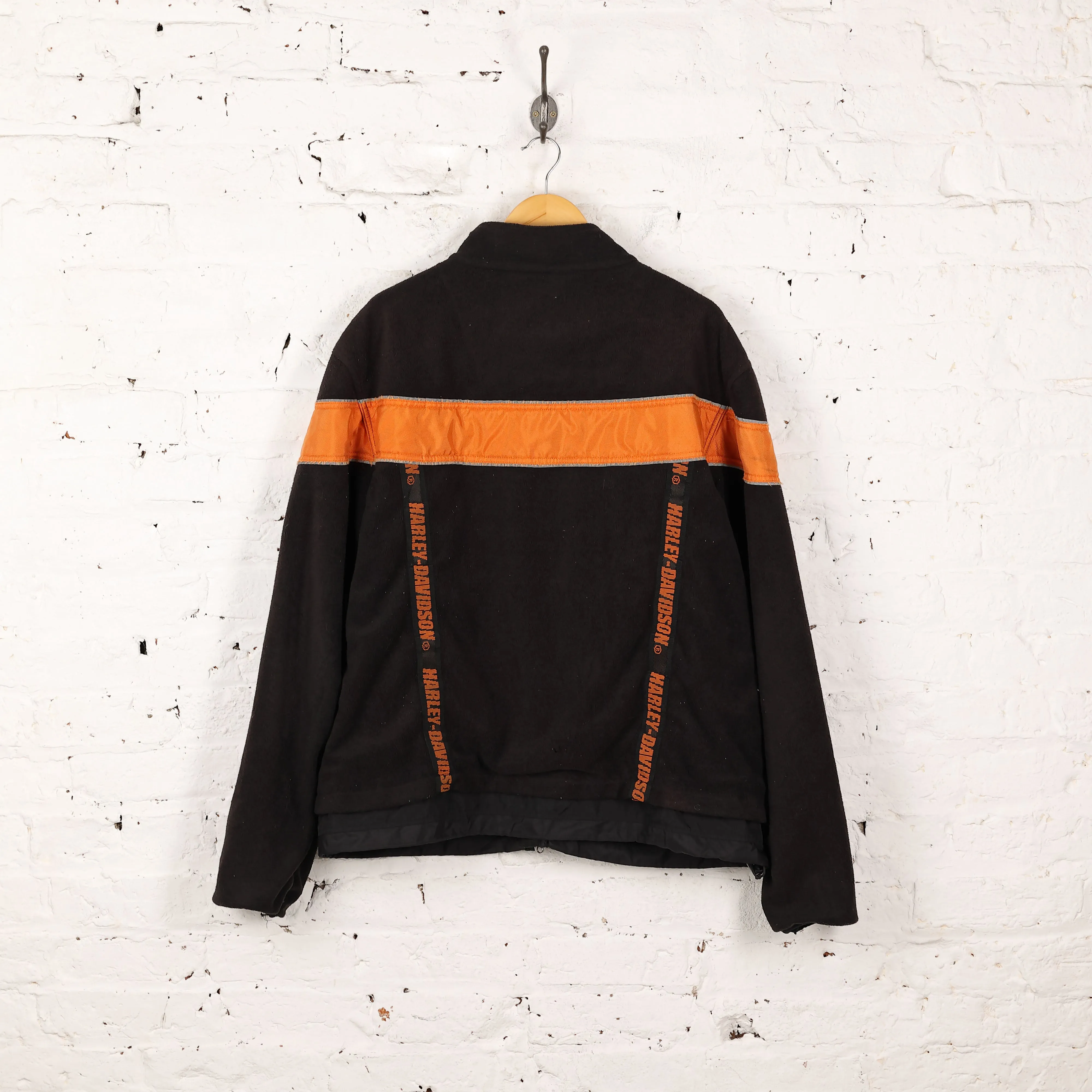 Harley Davidson Fleece Jacket - Black - XXL