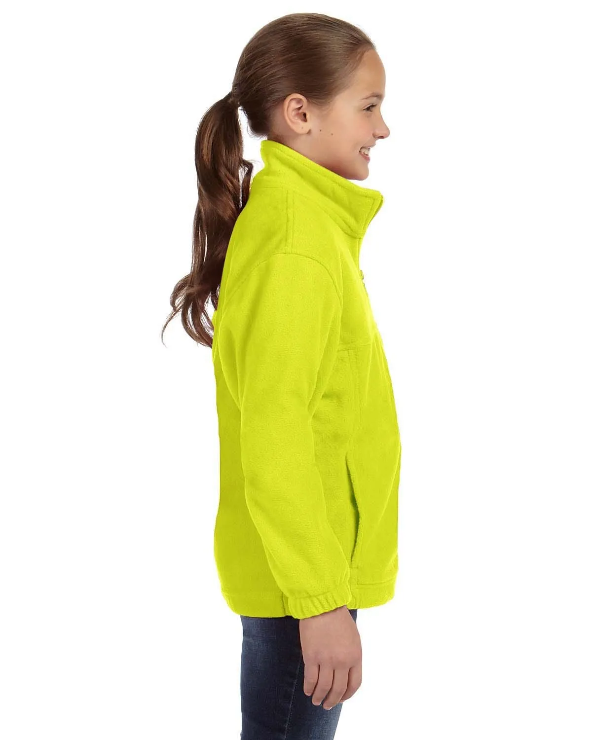 Harriton Youth Full-Zip Fleece