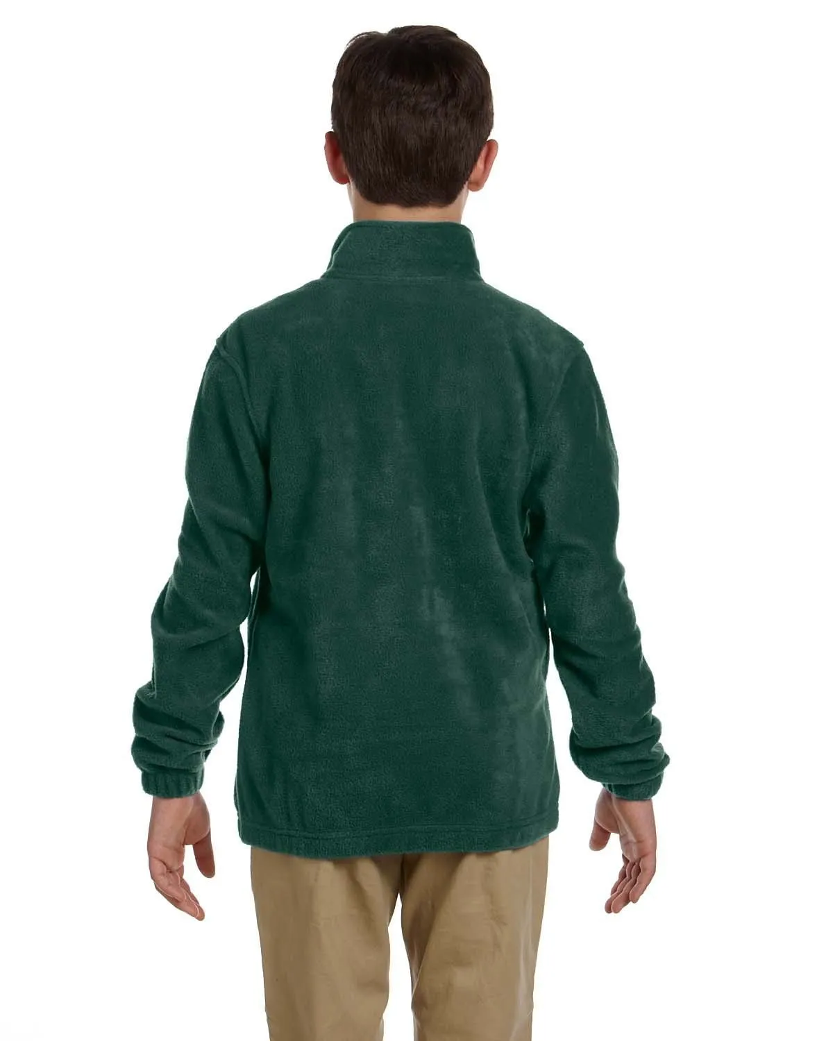 Harriton Youth Full-Zip Fleece