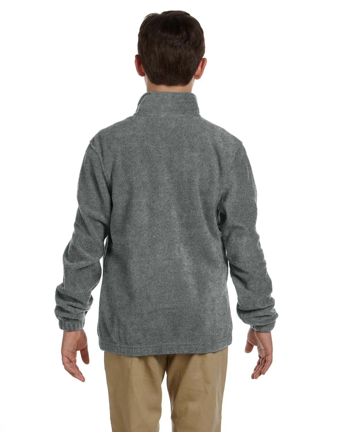 Harriton Youth Full-Zip Fleece