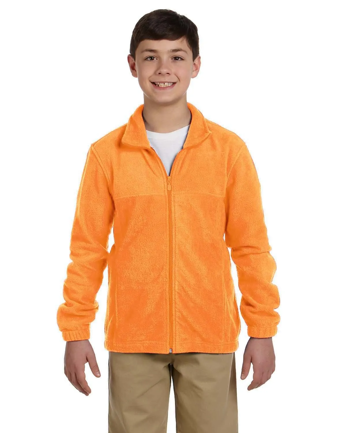 Harriton Youth Full-Zip Fleece