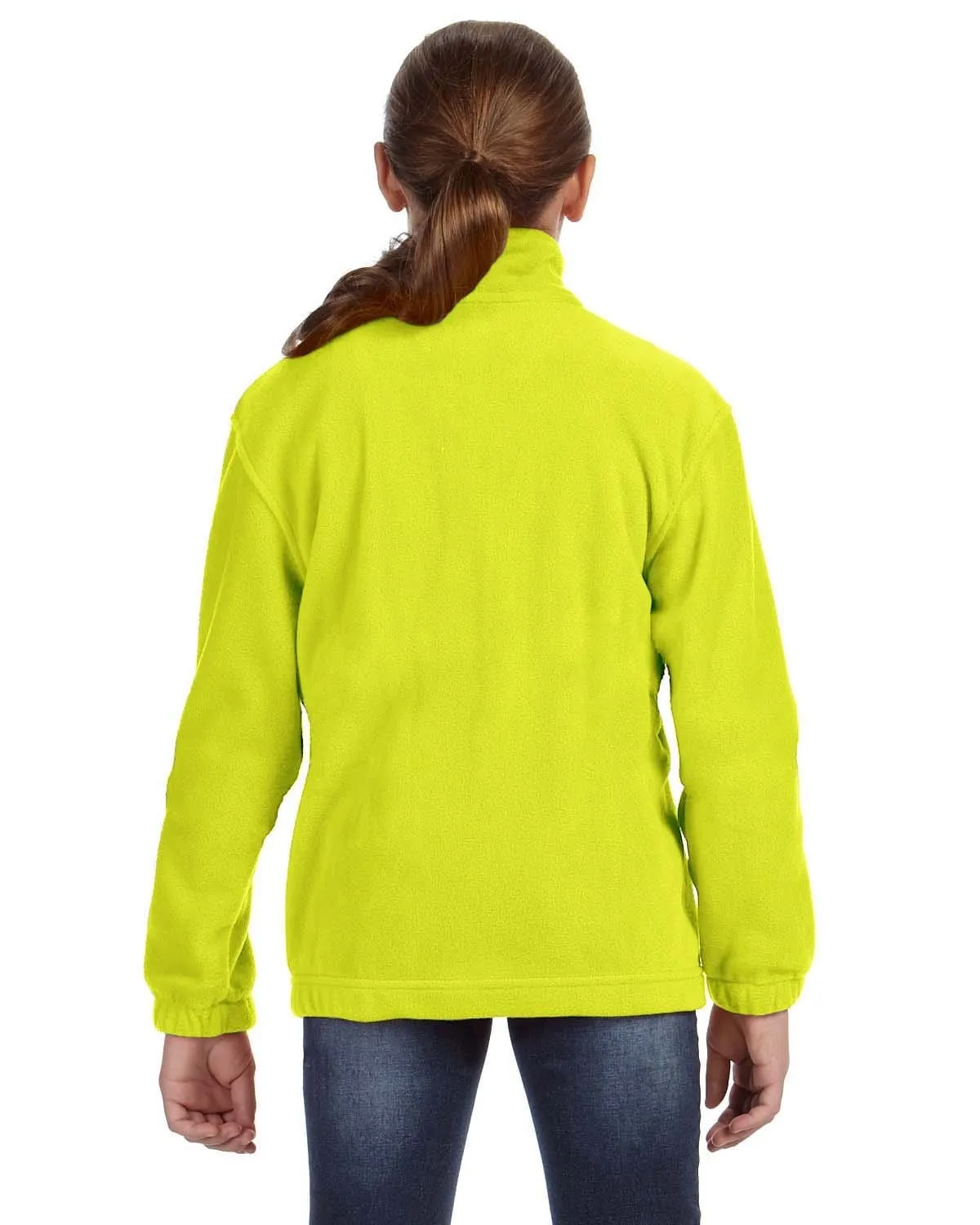 Harriton Youth Full-Zip Fleece