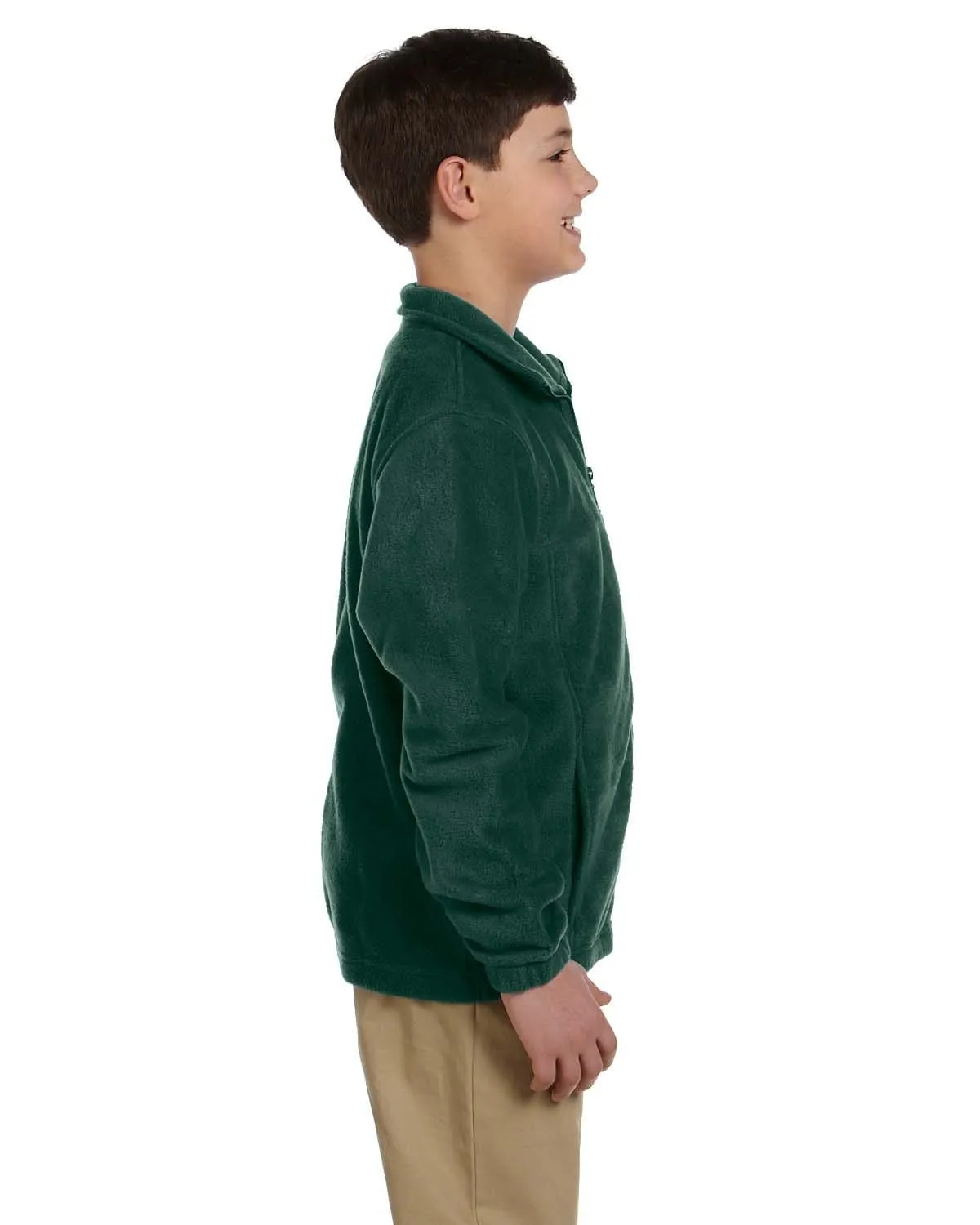 Harriton Youth Full-Zip Fleece