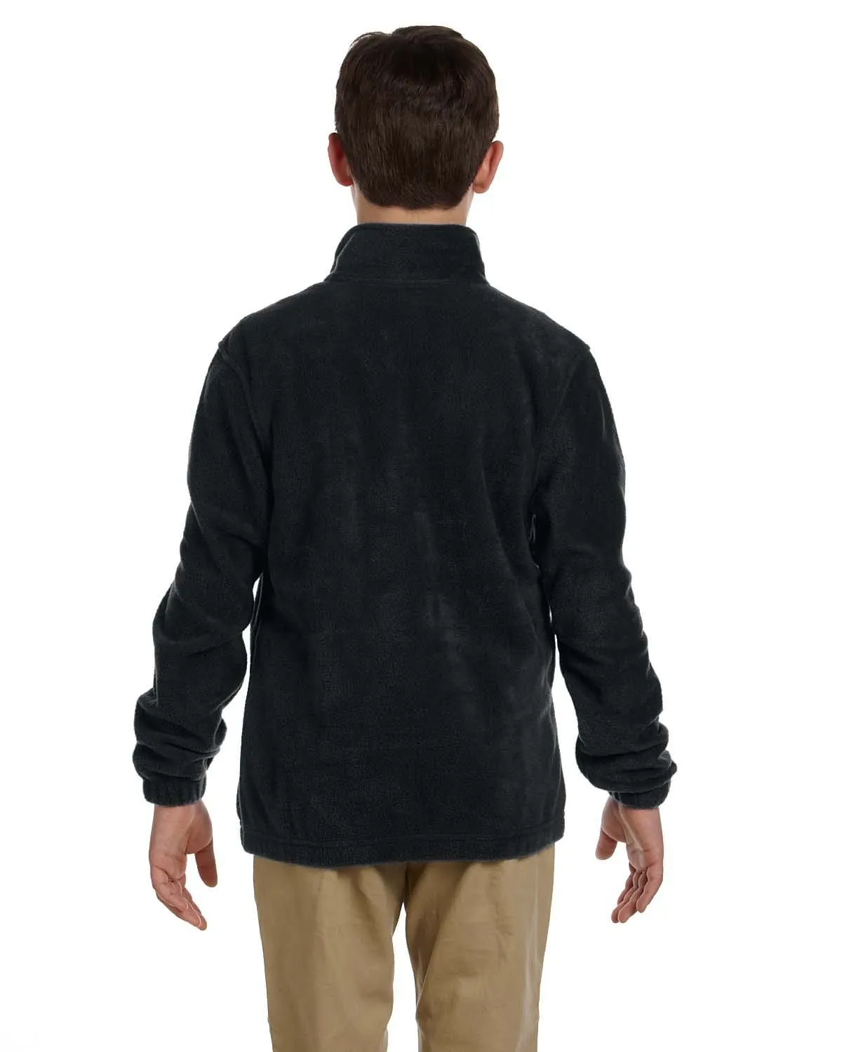 Harriton Youth Full-Zip Fleece