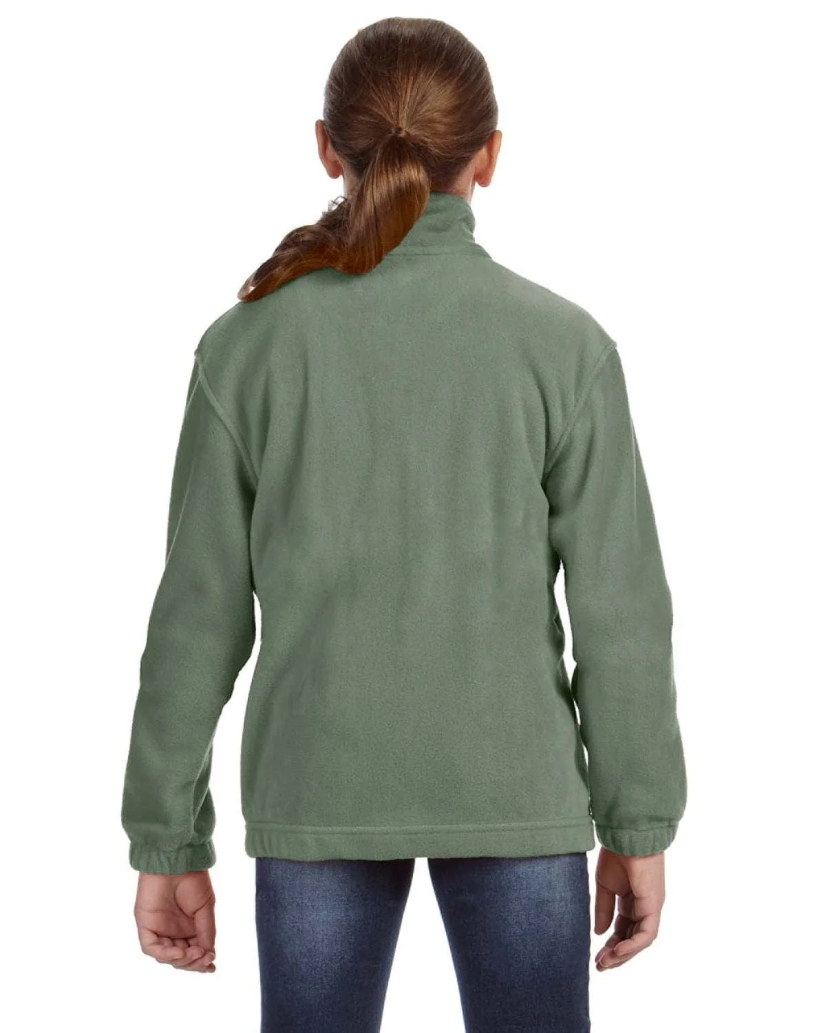 Harriton Youth Full-Zip Fleece