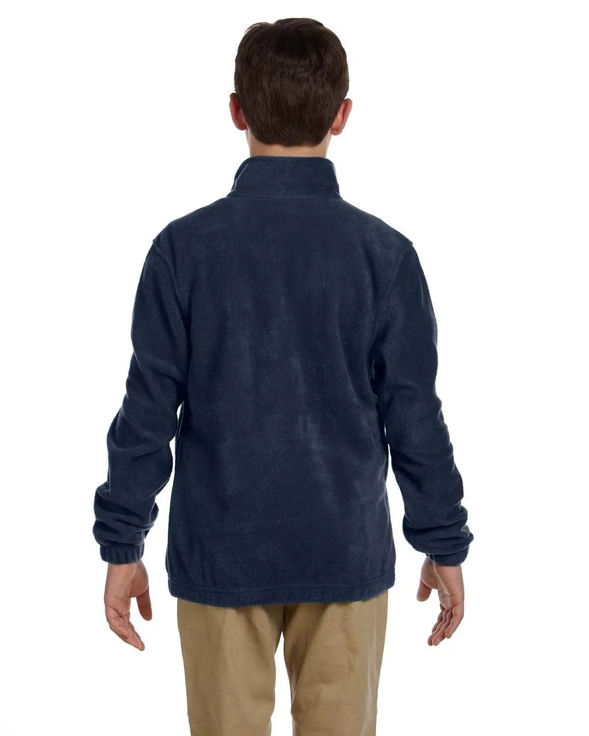 Harriton Youth Full-Zip Fleece
