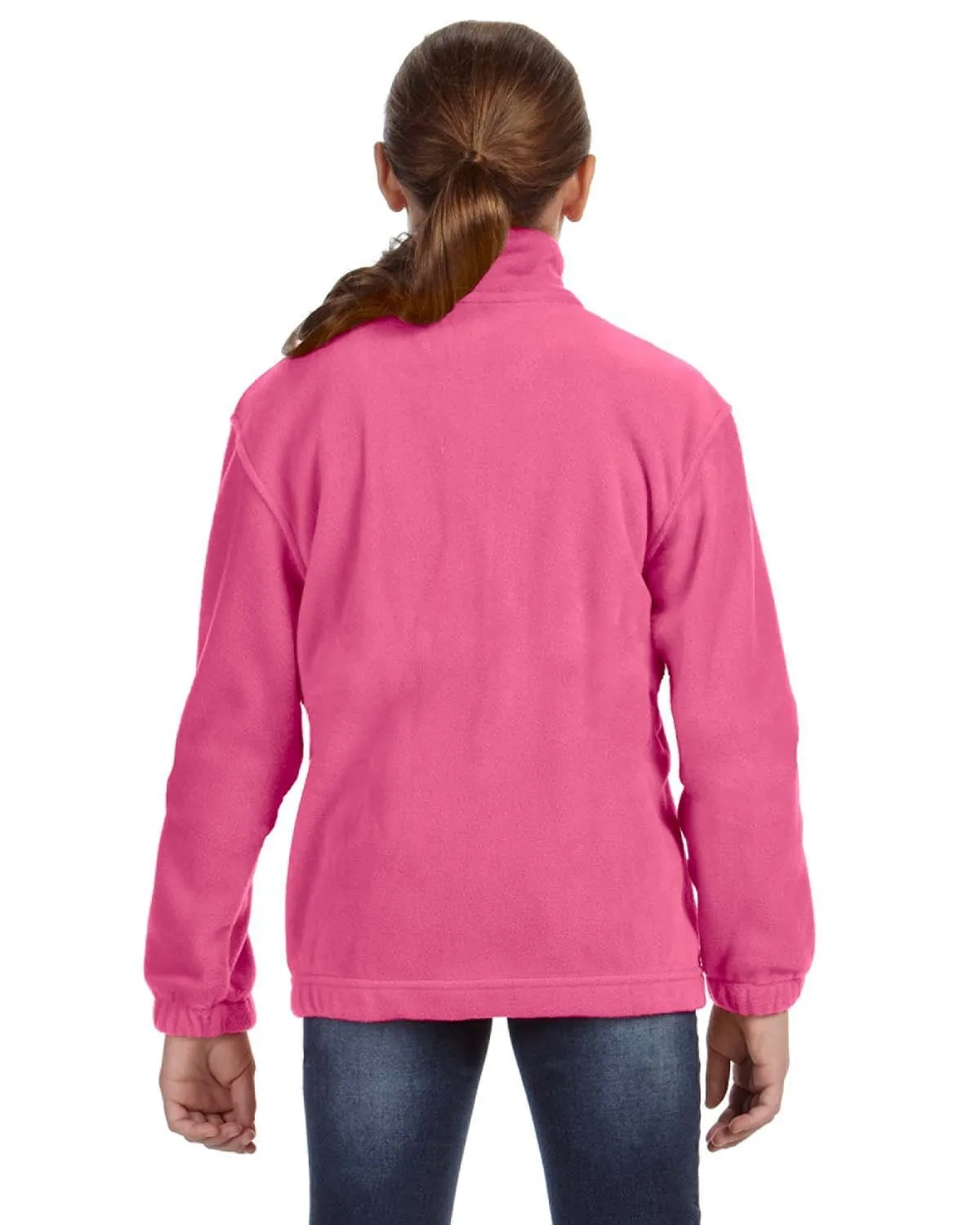 Harriton Youth Full-Zip Fleece