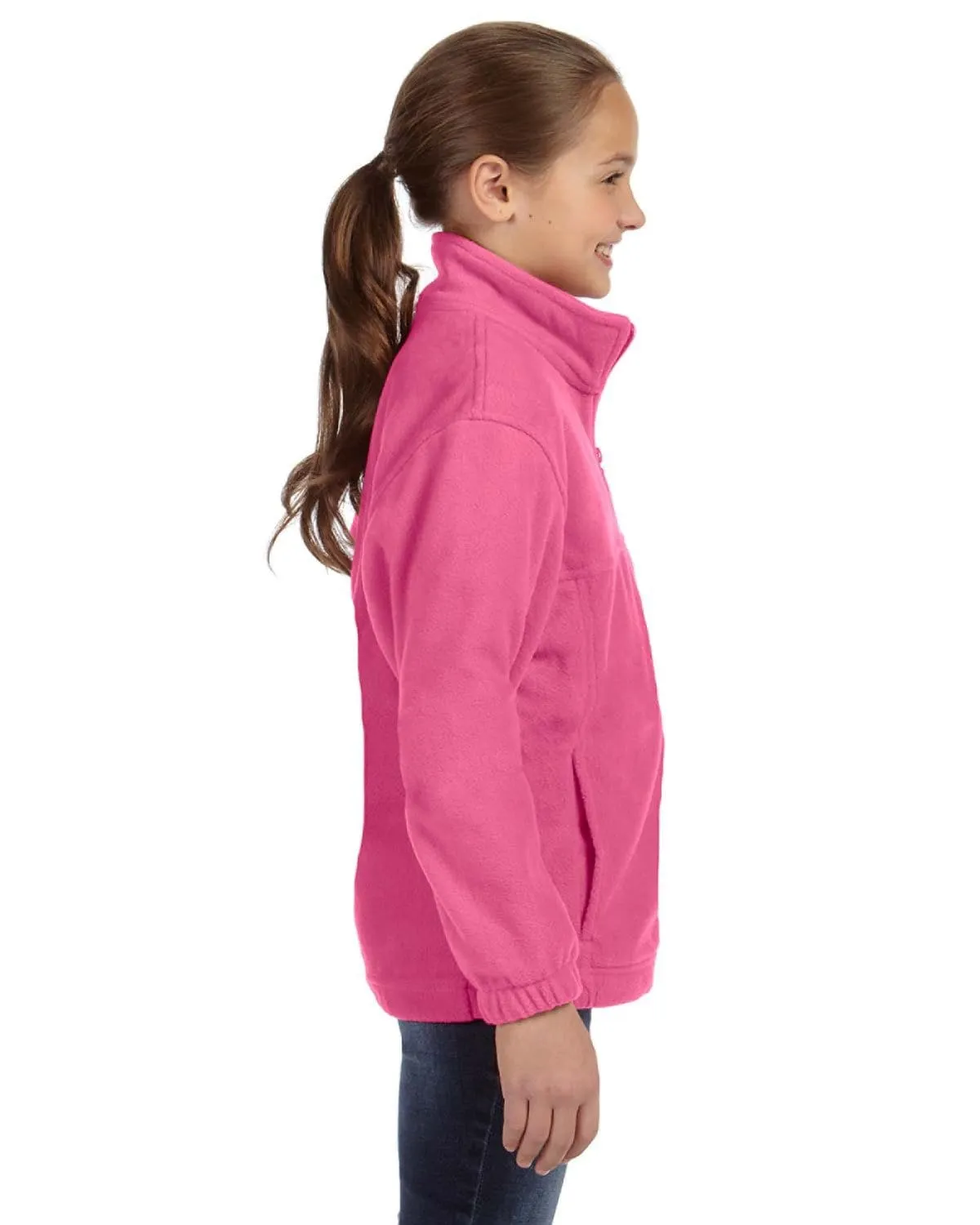 Harriton Youth Full-Zip Fleece