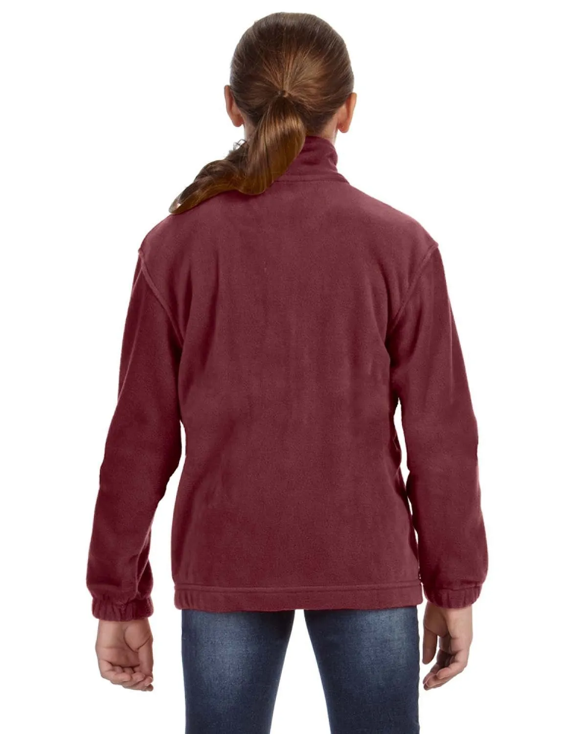 Harriton Youth Full-Zip Fleece