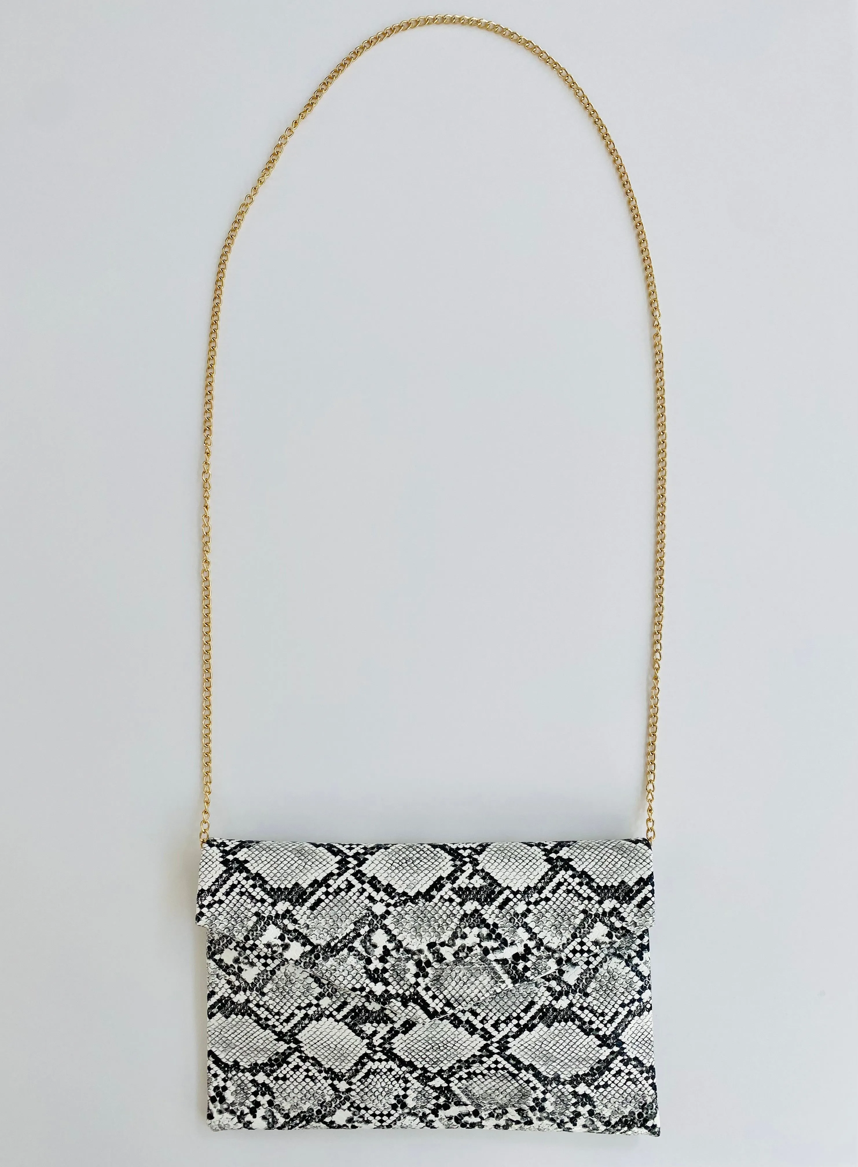 HB22 SNAKE ENVELOPE CLUTCH
