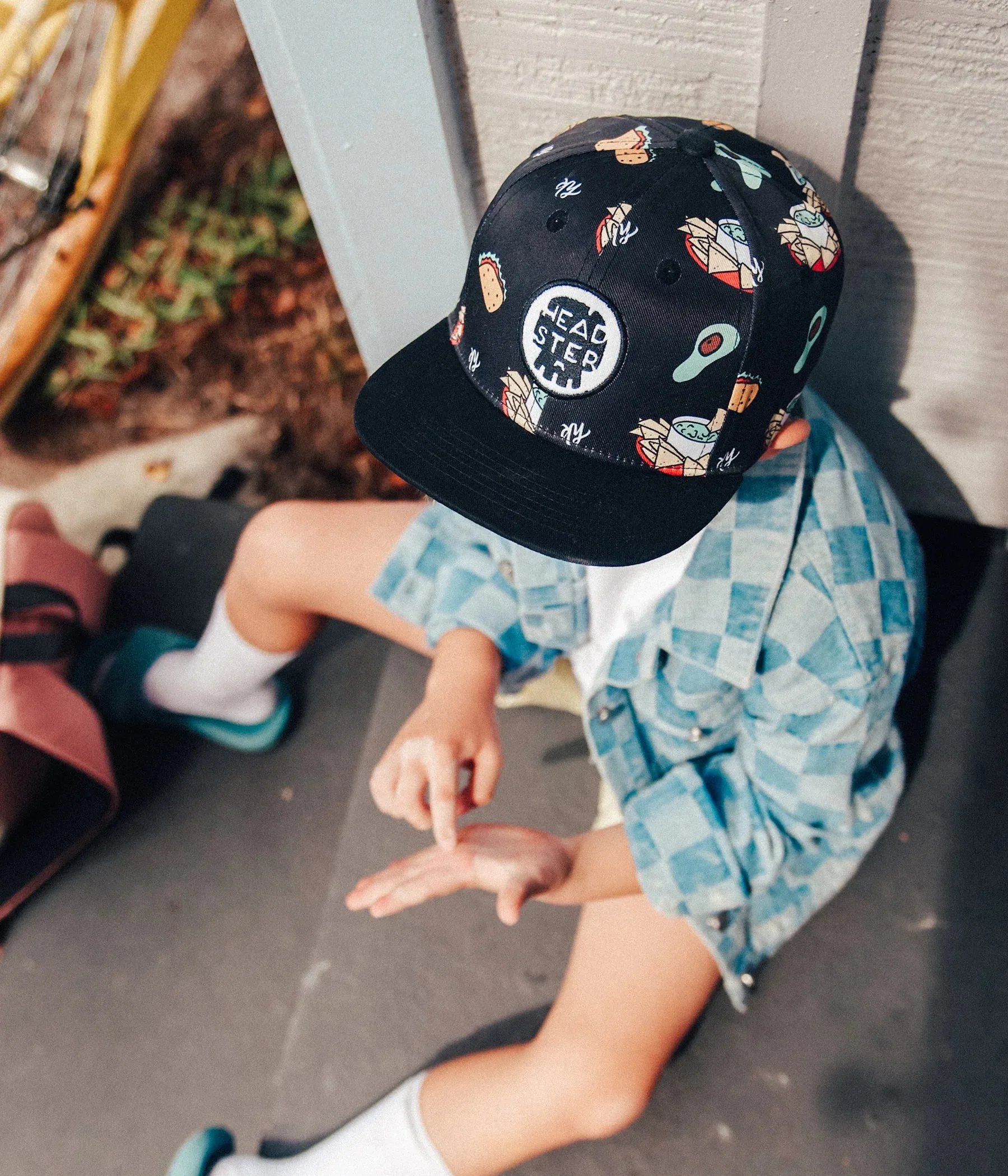 Headster Kids Cap - Taco Tuesday Snapback Black