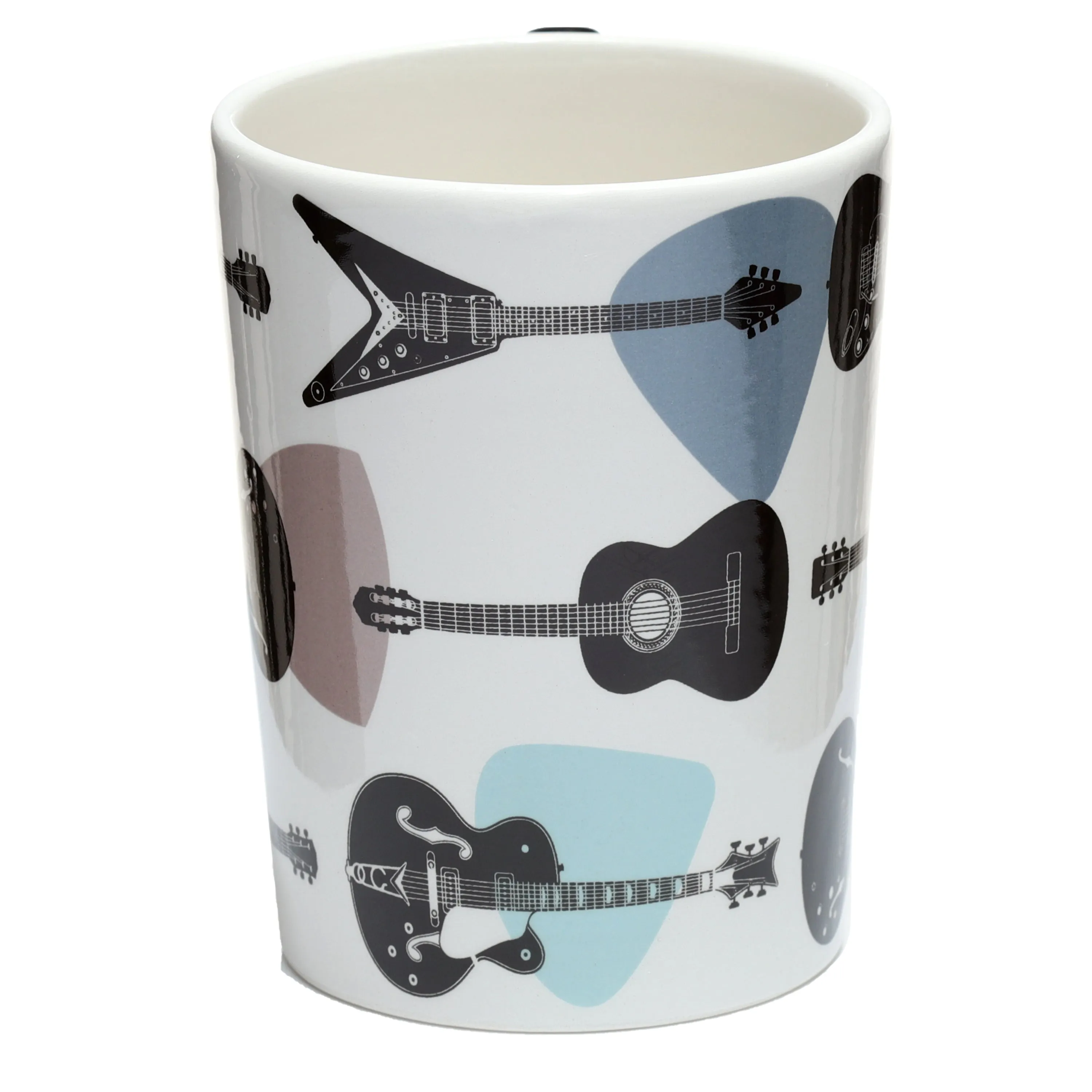 Headstock Guitar Ceramic Shaped Handle Mug