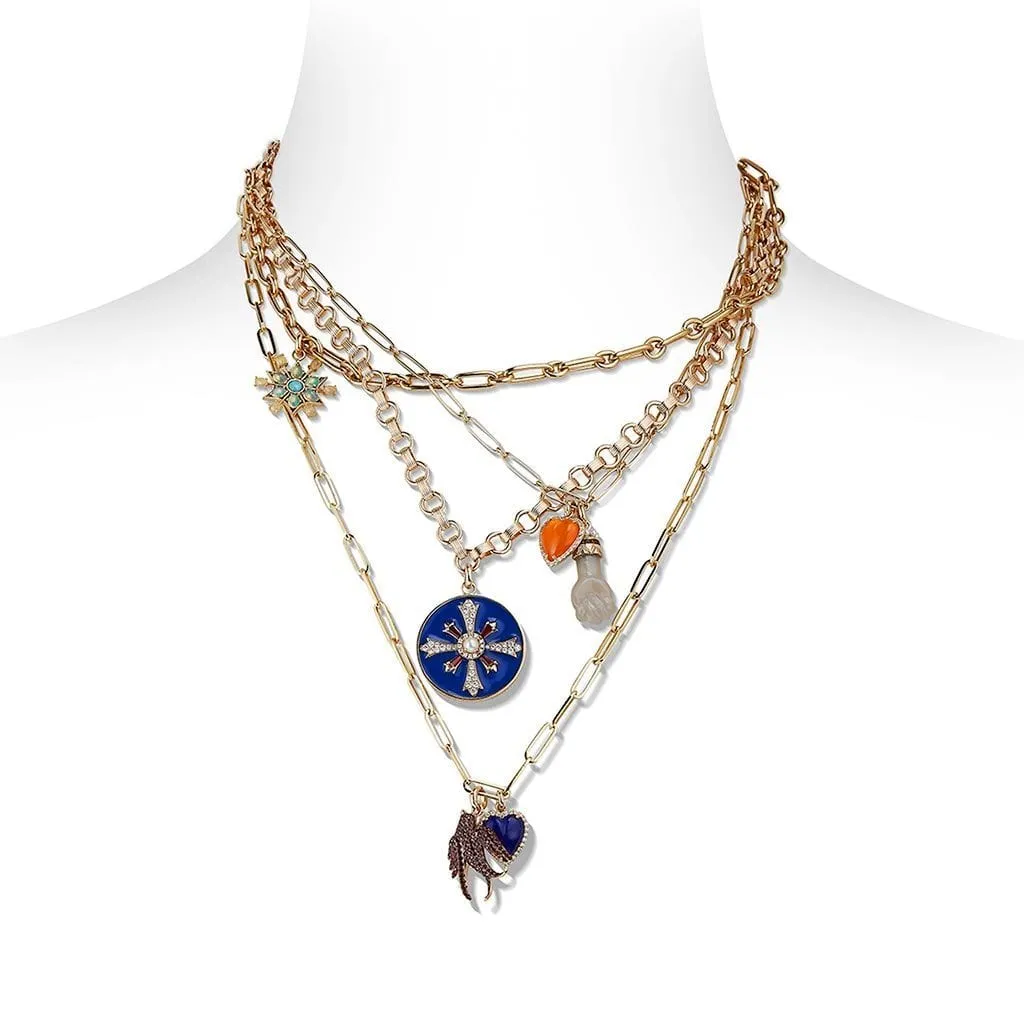 Heart Lapis Lazuli Charm