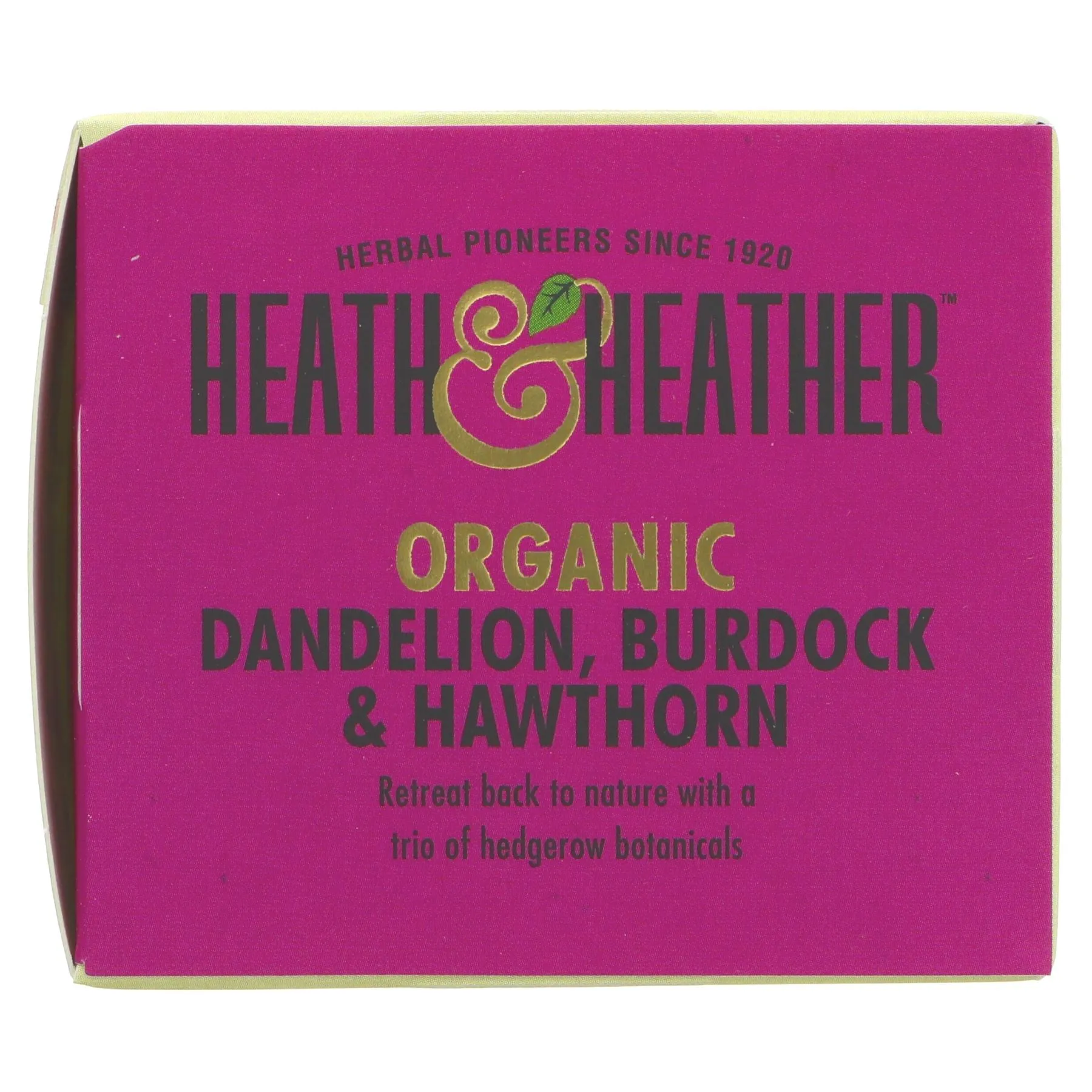 Heath And Heather | Dandelion,Burdock & Hawthorn - String, tag and envelope | 20 bags