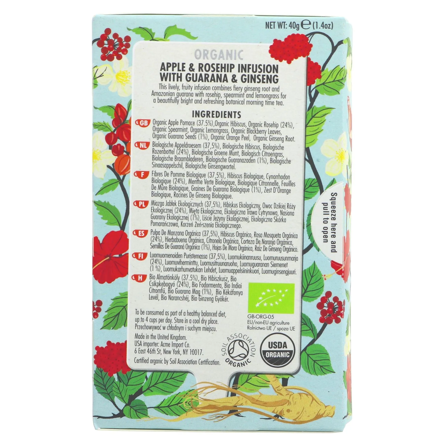 Heath And Heather | Morning Time - string, tag and envelope | 20 bags