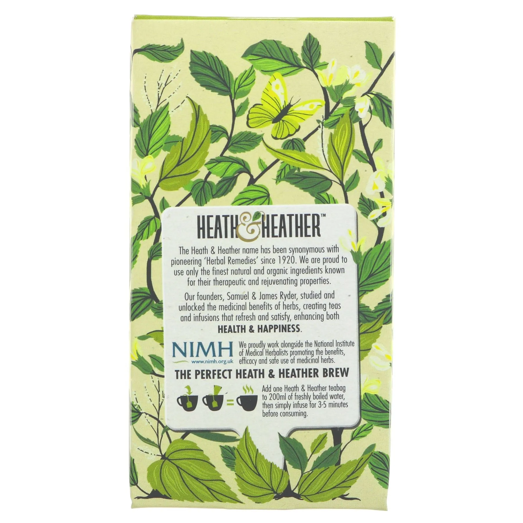 Heath And Heather | Nettle - string, tag and envelope | 20 bags